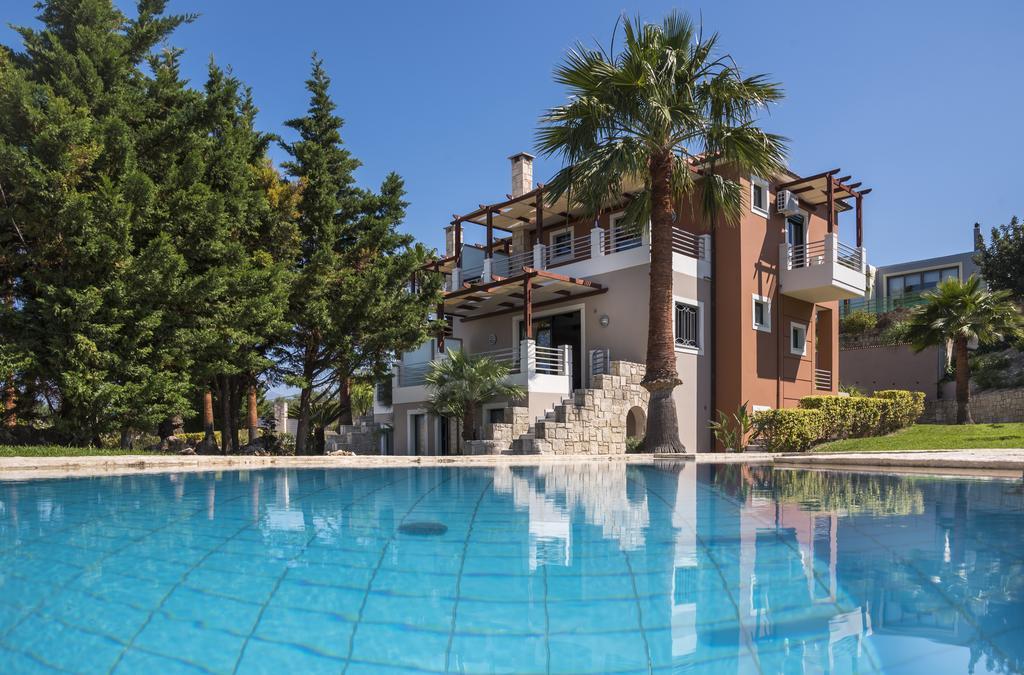 Athina Luxury Villas Xamoudhokhorion  エクステリア 写真