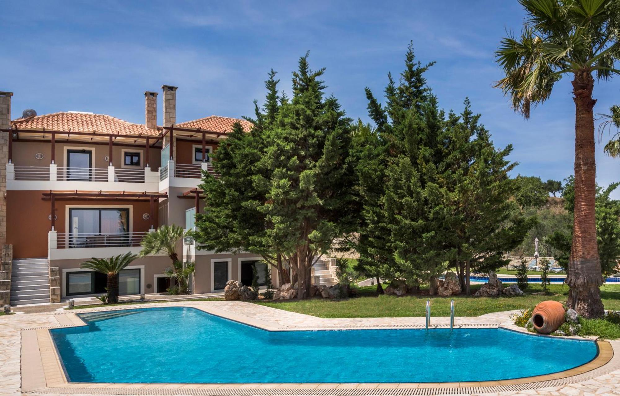 Athina Luxury Villas Xamoudhokhorion  エクステリア 写真